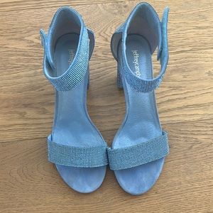 Sparkley blue heels